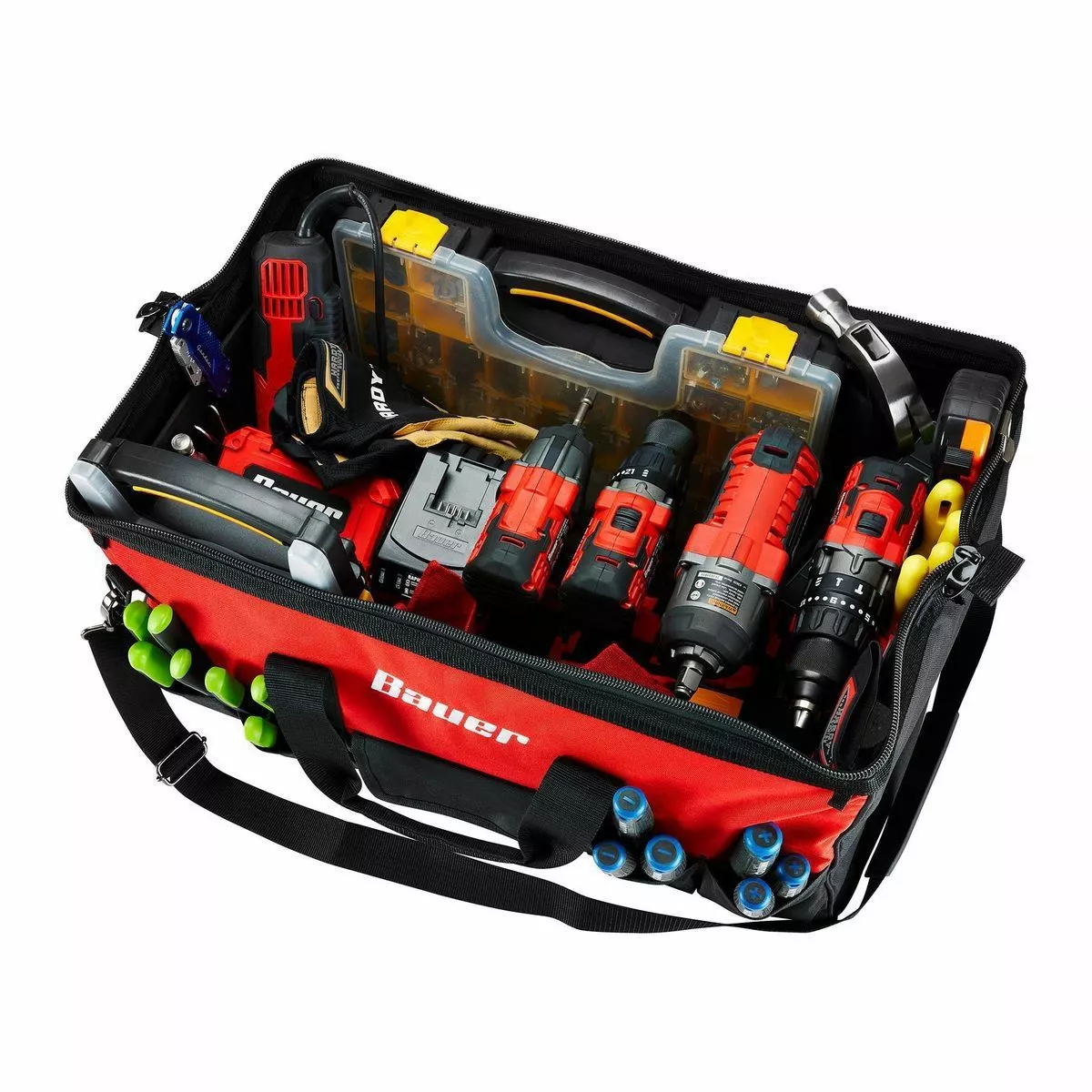 BAUER 24 in. Tool Bag with 16 Pockets 7 BAUER 24 in. Tool Bag with 16 Pockets - Image 7