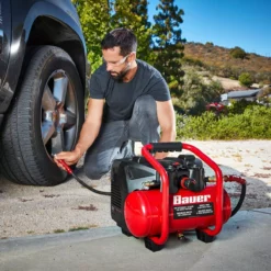 BAUER 1.6 Gallon 135 PSI 20V Brushless Cordless Air Compressor - Tool Only 23 BAUER 1.6 Gallon 135 PSI 20V Brushless Cordless Air Compressor - Tool Only -Bauer Popular Store 57394 W11