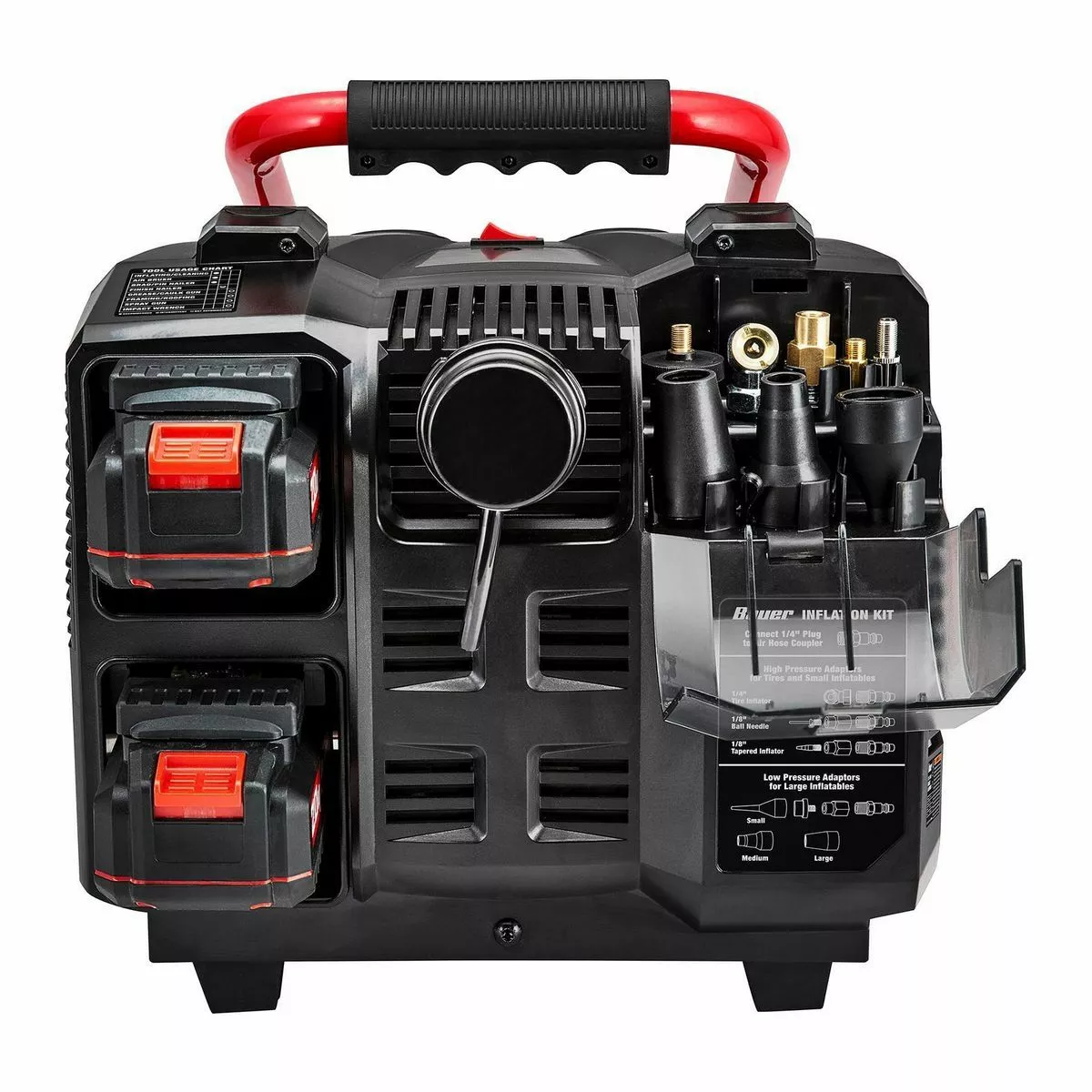 BAUER 1.6 Gallon 135 PSI 20V Brushless Cordless Air Compressor - Tool Only 8 BAUER 1.6 Gallon 135 PSI 20V Brushless Cordless Air Compressor - Tool Only - Image 8