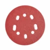 BAUER 5 in. 80 Grit Hook and Loop Universal Pattern Sanding Discs, 50 Pk.
