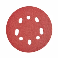 BAUER 5 in. 80 Grit Hook and Loop Universal Pattern Sanding Discs, 50 Pk.