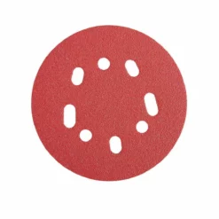 BAUER 5 in. 60 Grit Hook and Loop Universal Pattern Sanding Discs, 5 Pk.