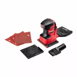 BAUER 20V Cordless 1/4 Sheet Sander with Dust Bag - Tool Only -Bauer Popular Store 57471 W4