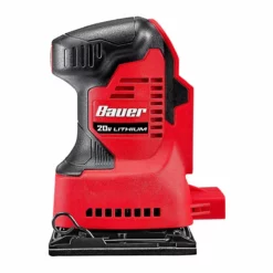 BAUER 20V Cordless 1/4 Sheet Sander with Dust Bag - Tool Only -Bauer Popular Store 57471 W5