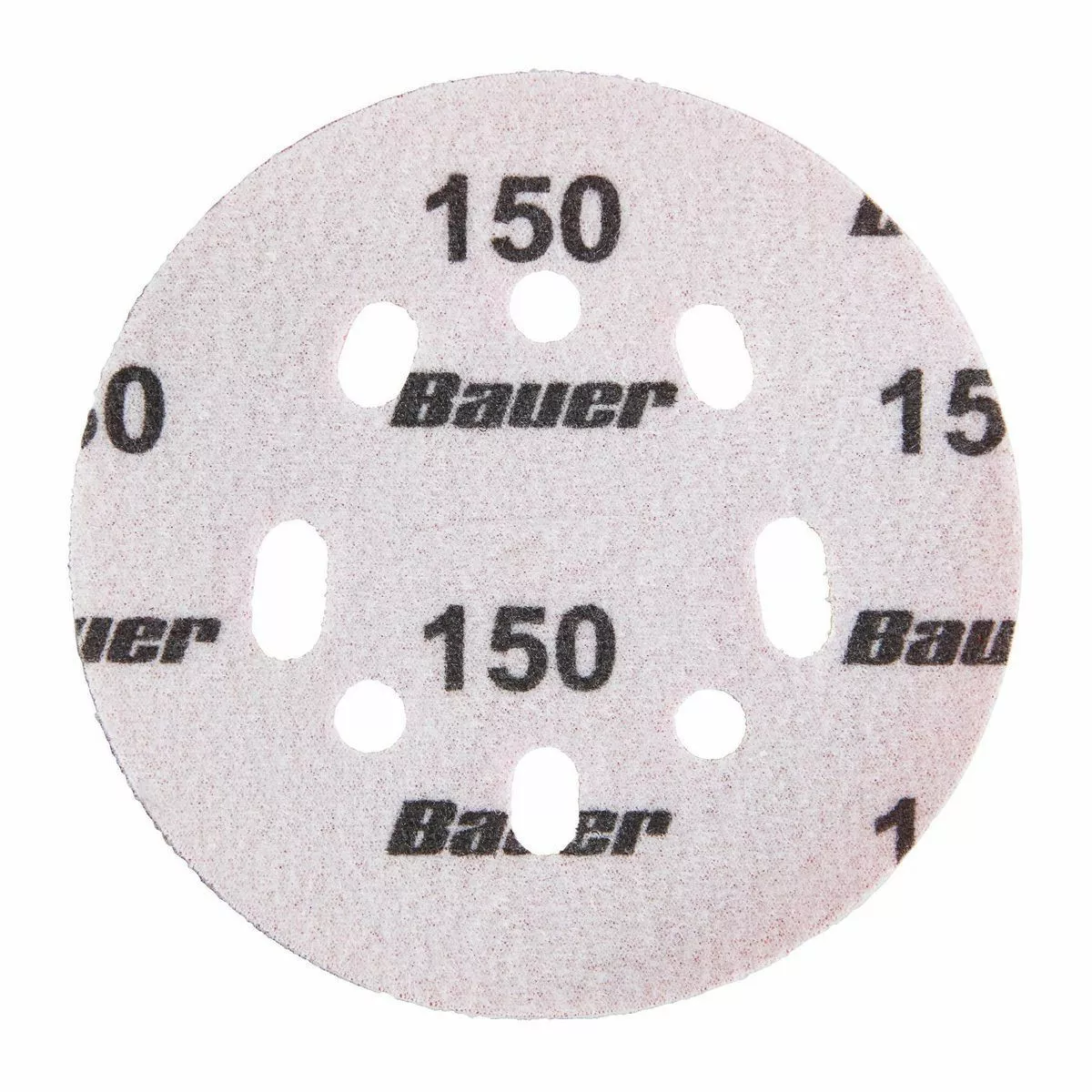 BAUER 5 in. 150 Grit Hook and Loop Universal Pattern Sanding Discs, 15 Pk. 3 BAUER 5 in. 150 Grit Hook and Loop Universal Pattern Sanding Discs, 15 Pk. - Image 3