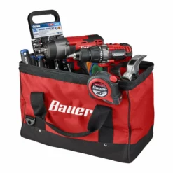 BAUER 16 in. Tool Bag with 6 Pockets 10 BAUER 16 in. Tool Bag with 6 Pockets -Bauer Popular Store 57487 W4