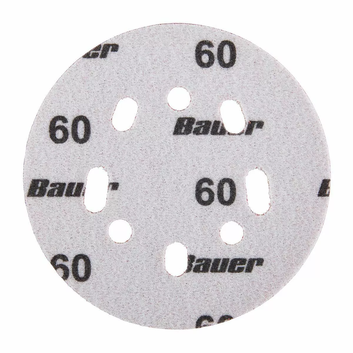 BAUER 5 in. 60 Grit Hook and Loop Universal Pattern Sanding Discs, 50 Pk. 3 BAUER 5 in. 60 Grit Hook and Loop Universal Pattern Sanding Discs, 50 Pk. - Image 3