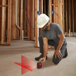 BAUER 40 ft. Self-Leveling Cross Line Laser Level 22 BAUER 40 ft. Self-Leveling Cross Line Laser Level -Bauer Popular Store 57529 W10