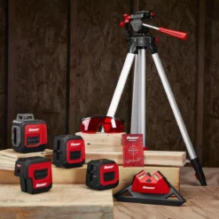 BAUER 40 ft. Self-Leveling Cross Line Laser Level 25 BAUER 40 ft. Self-Leveling Cross Line Laser Level -Bauer Popular Store 57529 W13