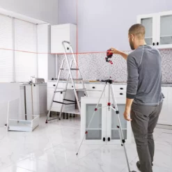 BAUER 40 ft. Self-Leveling Cross Line Laser Level 21 BAUER 40 ft. Self-Leveling Cross Line Laser Level -Bauer Popular Store 57529 W9