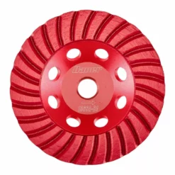 BAUER 4 in. Diamond Turbo Cup Wheel -Bauer Popular Store 57565 W4