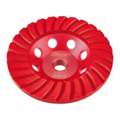 BAUER 4 in. Diamond Turbo Cup Wheel -Bauer Popular Store 57565 W7