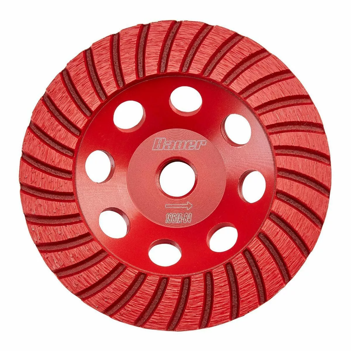 BAUER 4-1/2 in. Diamond Turbo Cup Wheel 3 BAUER 4-1/2 in. Diamond Turbo Cup Wheel - Image 3