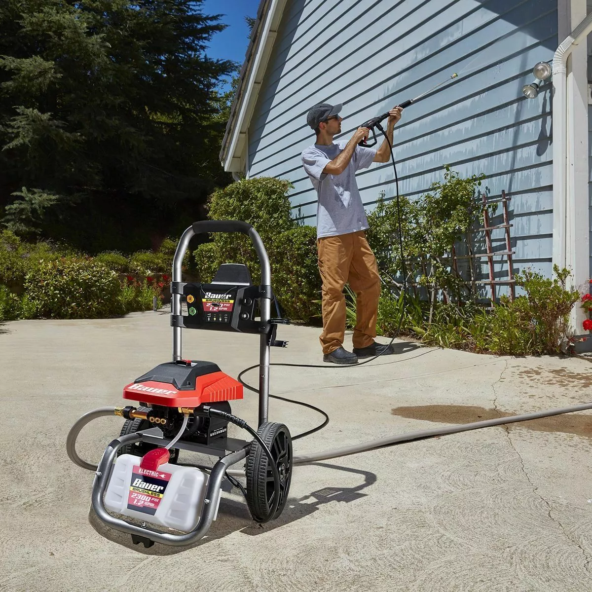 BAUER 2300 PSI 1.2 GPM Brushless Max Performance Electric Pressure Washer 8 BAUER 2300 PSI 1.2 GPM Brushless Max Performance Electric Pressure Washer - Image 8