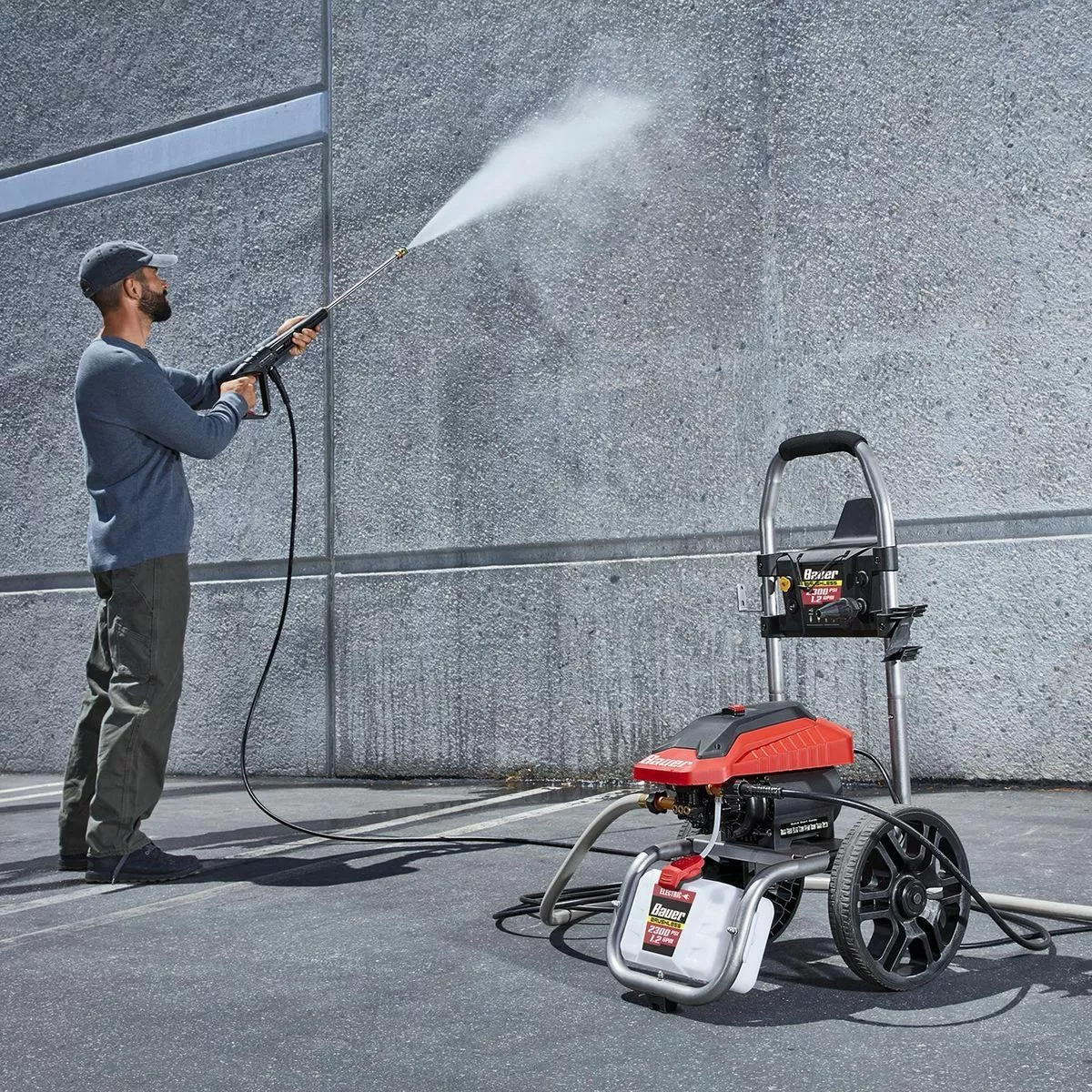 BAUER 2300 PSI 1.2 GPM Brushless Max Performance Electric Pressure Washer 9 BAUER 2300 PSI 1.2 GPM Brushless Max Performance Electric Pressure Washer - Image 9