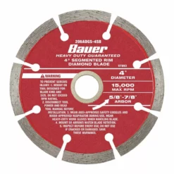 BAUER 4 in. Assorted Diamond Blades, 3 Pc. 11 BAUER 4 in. Assorted Diamond Blades, 3 Pc. -Bauer Popular Store 57887 W5