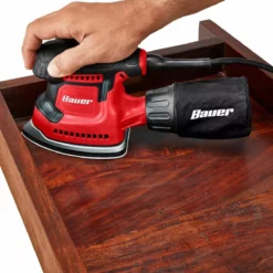 BAUER 1.2 Amp Corner/Detail Sander with Sealed On/Off Switch -Bauer Popular Store 57946 W8