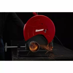 BAUER 15 Amp 3.8 HP 14 in. Abrasive Cut-Off Saw -Bauer Popular Store 58091 W10