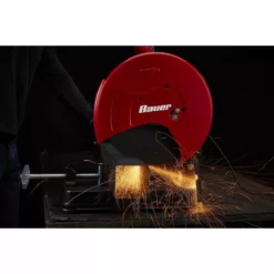BAUER 15 Amp 3.8 HP 14 in. Abrasive Cut-Off Saw -Bauer Popular Store 58091 W11