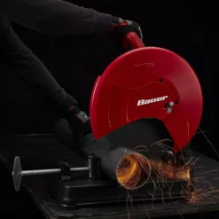 BAUER 15 Amp 3.8 HP 14 in. Abrasive Cut-Off Saw -Bauer Popular Store 58091 W9