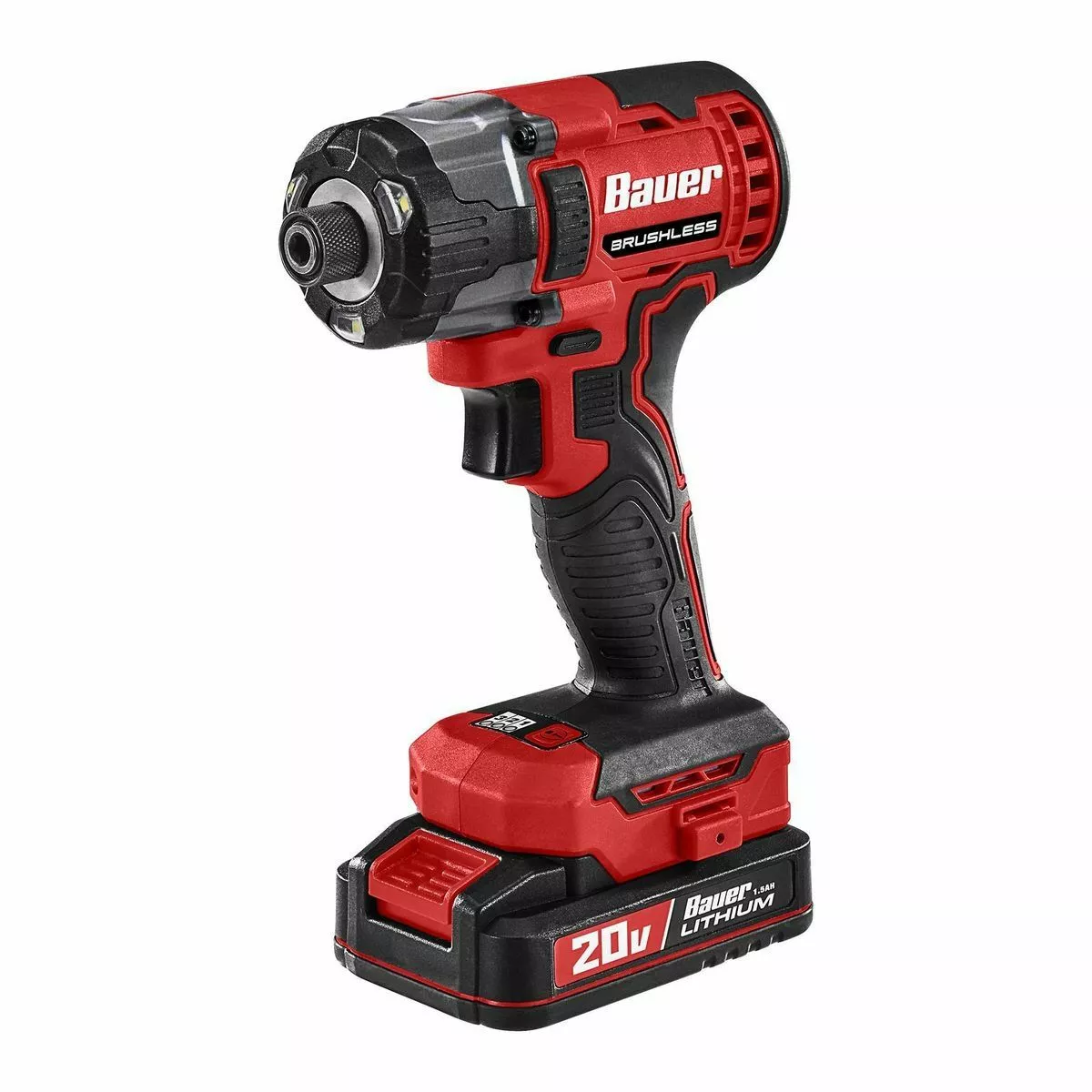 BAUER 20V Brushless Cordless 1/4 in. 3 Speed Hex Impact Driver - Tool Only 10 BAUER 20V Brushless Cordless 1/4 in. 3 Speed Hex Impact Driver - Tool Only - Image 10