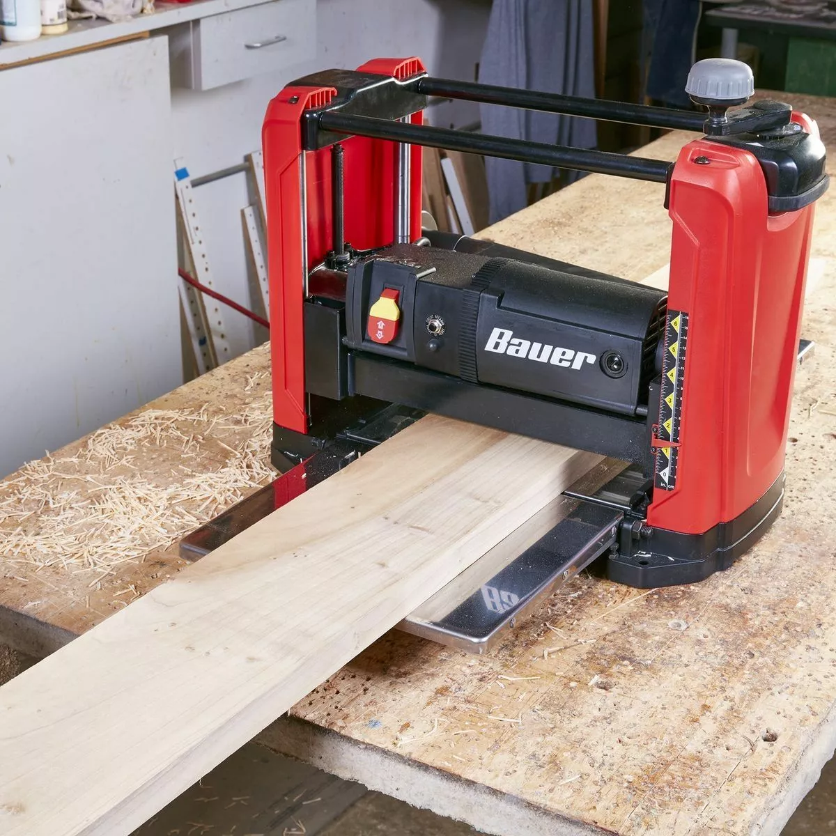 BAUER 15 Amp 12-1/2 in. Portable Thickness Planer 5 BAUER 15 Amp 12-1/2 in. Portable Thickness Planer - Image 5