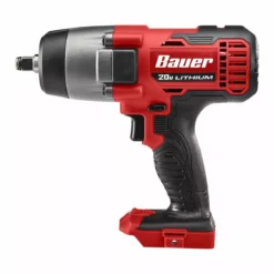 BAUER 20V Cordless 1/2 in. Impact Wrench - Tool Only 16 BAUER 20V Cordless 1/2 in. Impact Wrench - Tool Only -Bauer Popular Store 63629 W3