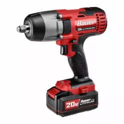 BAUER 20V Cordless 1/2 in. Impact Wrench - Tool Only