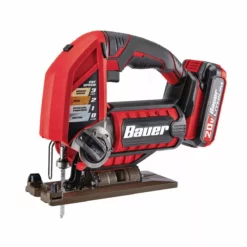 BAUER 20v Cordless Variable Speed Jig Saw - Tool Only 9 BAUER 20v Cordless Variable Speed Jig Saw - Tool Only -Bauer Popular Store 63630 I