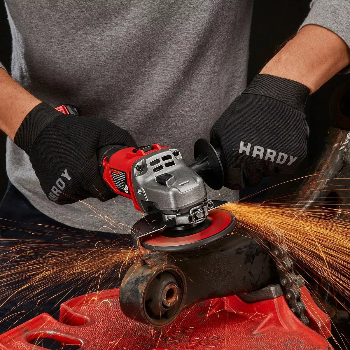 BAUER 20V Cordless 4-1/2 in. Slide Switch Angle Grinder - Tool Only 9 BAUER 20V Cordless 4-1/2 in. Slide Switch Angle Grinder - Tool Only - Image 9