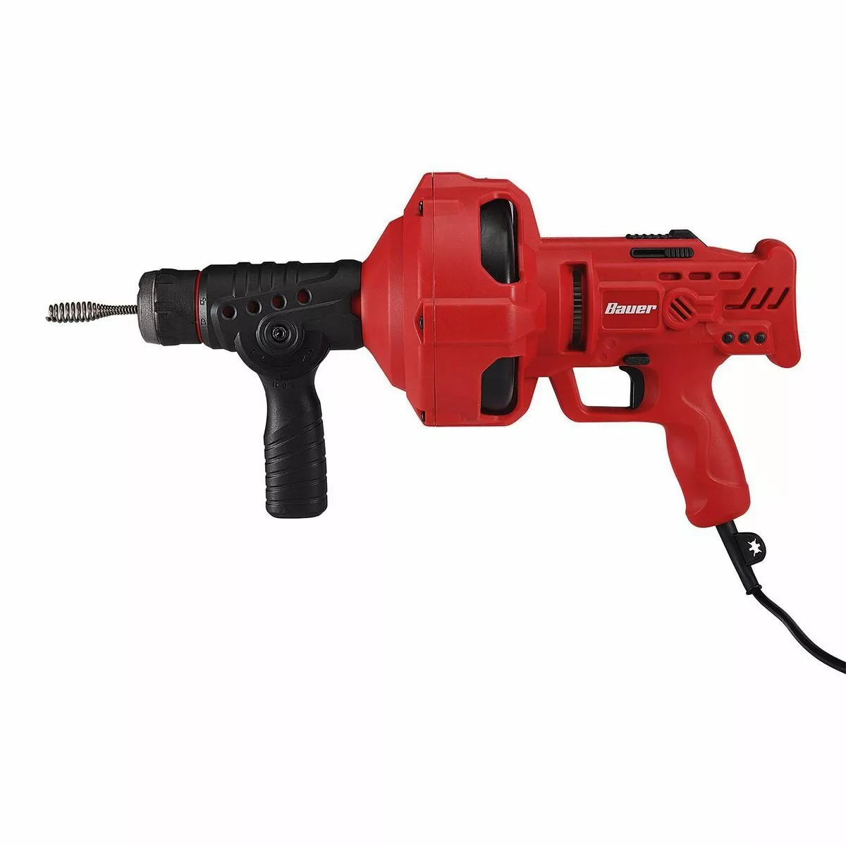 BAUER 23 ft. Auto-Feed Handheld Electric Drain Cleaner 2 BAUER 23 ft. Auto-Feed Handheld Electric Drain Cleaner - Image 2