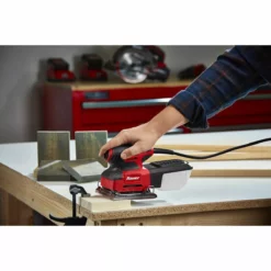 BAUER 2.2 Amp Orbital 1/4 Sheet Sander 8 BAUER 2.2 Amp Orbital 1/4 Sheet Sander -Bauer Popular Store 64146 W5