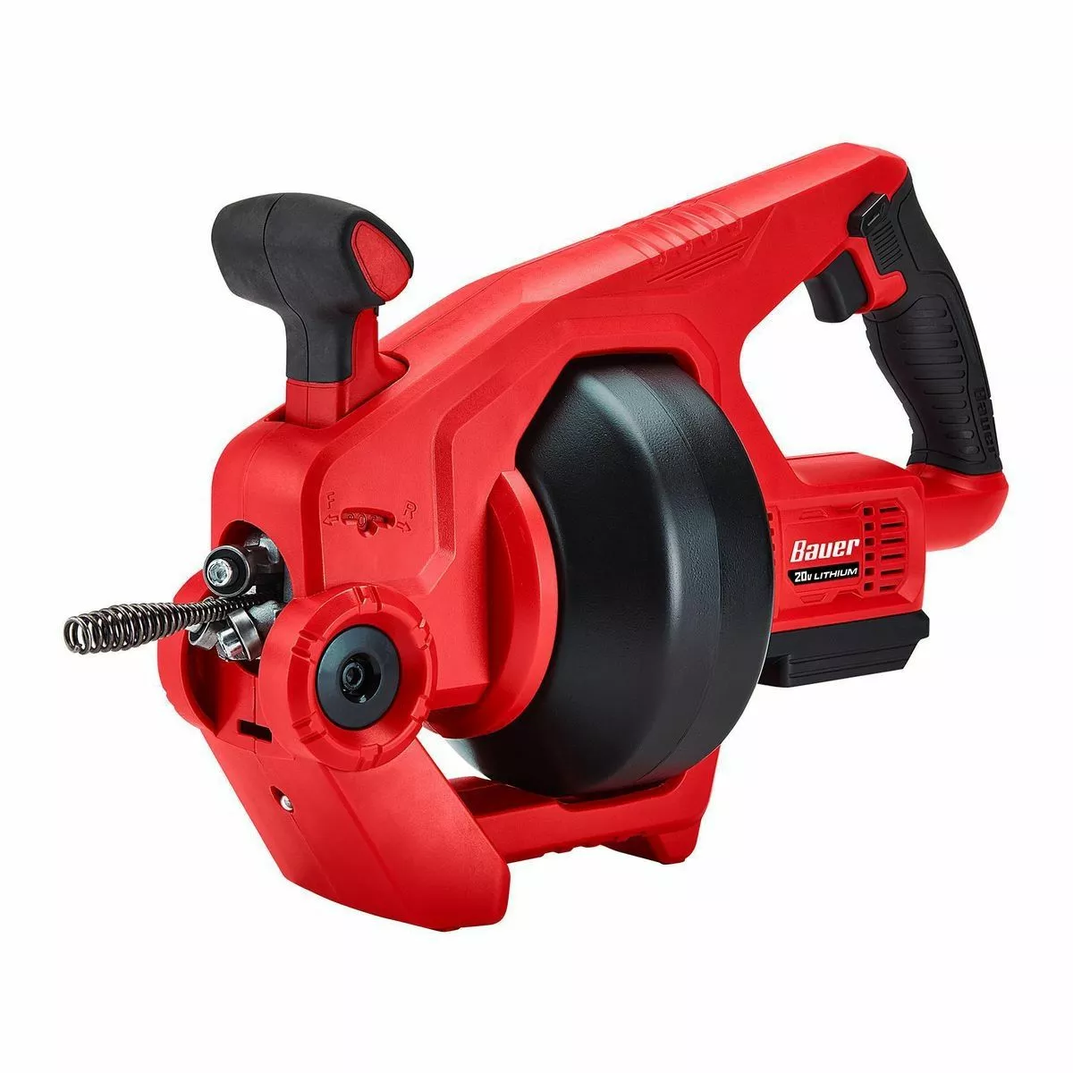 BAUER 20V Cordless Auto-Feed Drain Cleaner - Tool Only 2 BAUER 20V Cordless Auto-Feed Drain Cleaner - Tool Only - Image 2