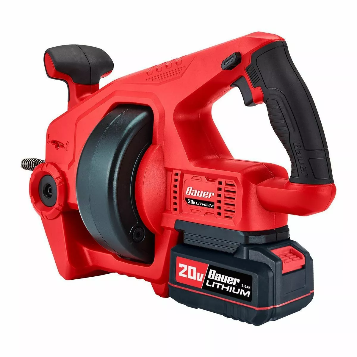 BAUER 20V Cordless Auto-Feed Drain Cleaner - Tool Only 7 BAUER 20V Cordless Auto-Feed Drain Cleaner - Tool Only - Image 7