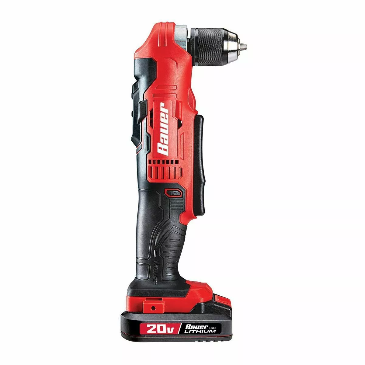 BAUER 20V Cordless 3/8 in. Right Angle Drill - Tool Only 6 BAUER 20V Cordless 3/8 in. Right Angle Drill - Tool Only - Image 6