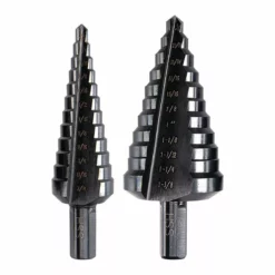 BAUER Black Oxide Step Drill Bit Set, 2 Pc.