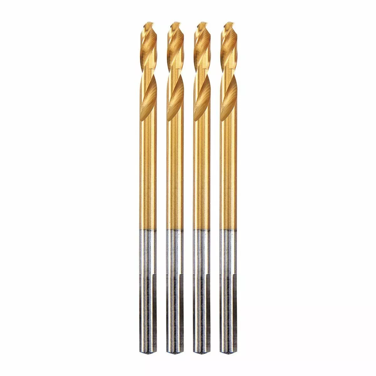 BAUER 3/16 in. Titanium Drill Bit Set, 4 Pc. 1 BAUER 3/16 in. Titanium Drill Bit Set, 4 Pc.