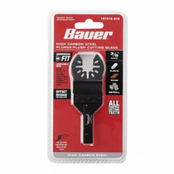 BAUER 3/8 in. High Carbon Steel Plunge/Flush Cutting Blade for Oscillating Multi-tools -Bauer Popular Store 64960 W5