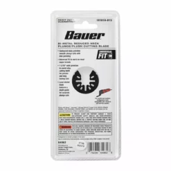 BAUER 1-3/16 in. Bi-Metal Reduced Shank Plunge/Flush Cutting Blade for Oscillating Multi-tools -Bauer Popular Store 64962 W6