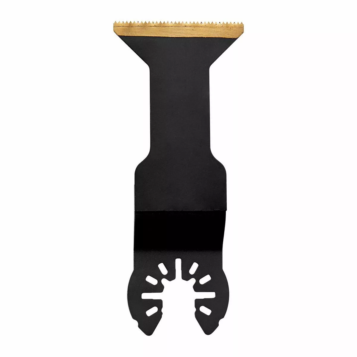 BAUER 1-3/4 in. Bi-Metal Reduced Shank Titanium Plunge/Flush Cutting Blade for Oscillating Multi-tools 3 BAUER 1-3/4 in. Bi-Metal Reduced Shank Titanium Plunge/Flush Cutting Blade for Oscillating Multi-tools - Image 3