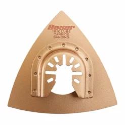 BAUER Carbide Grit Triangular Grinding Rasp for Oscillating Multi-tools